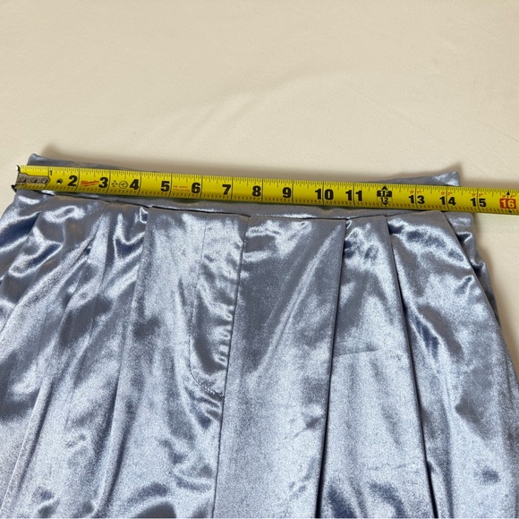 Christian Lacroix Lavender Satin Pajama Cami & Wide-Leg Pants - Picture 4 of 11